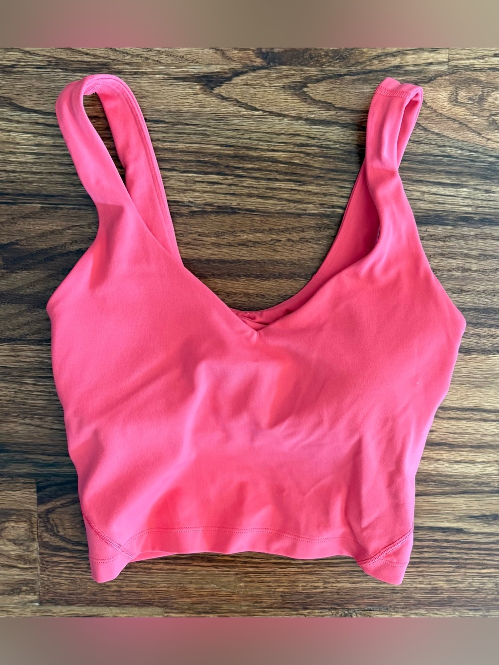 Lululemon Align tank top, coral pink color,  size 2